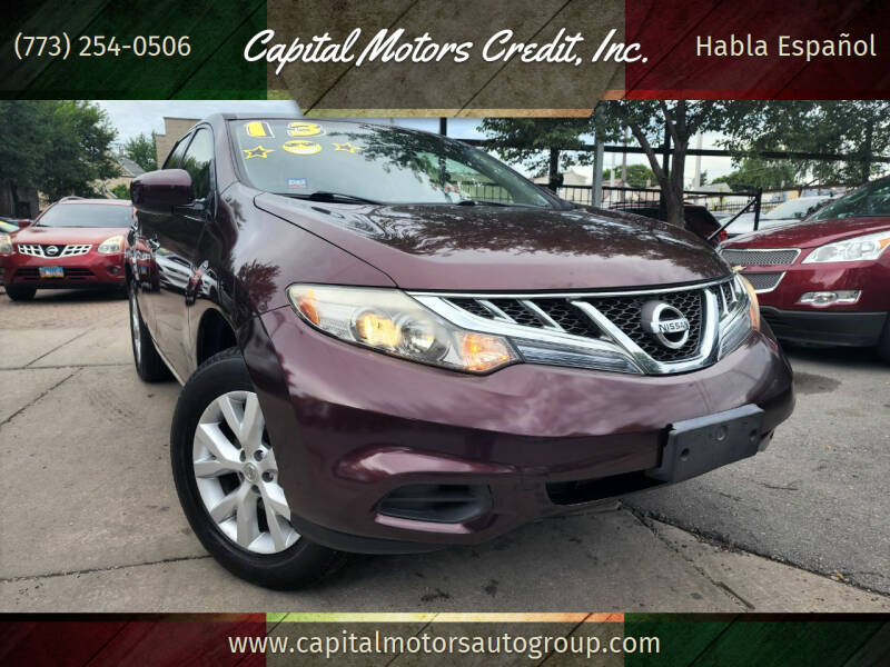 2013 Nissan Murano for sale at Capital Motors Credit, Inc. in Chicago IL