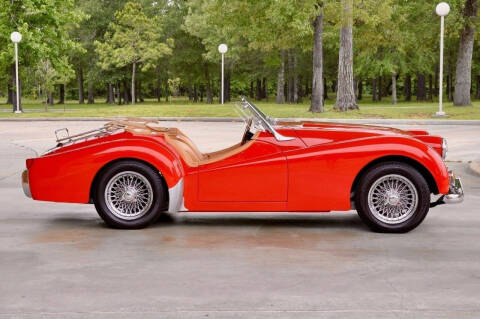 1957 Triumph TR3 for sale at Omega Internet Marketing in League City TX
