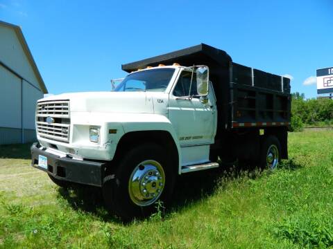 1988 Ford Dumptruck for sale at Triple R Sales in Lake City MN
