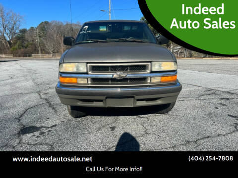 2001 Chevrolet Blazer for sale at Indeed Auto Sales in Lawrenceville GA