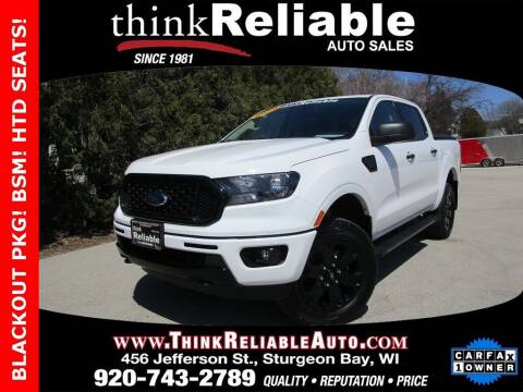 2020 Ford Ranger for sale at RELIABLE AUTOMOBILE SALES, INC in Sturgeon Bay WI