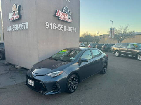 2019 Toyota Corolla for sale at LIONS AUTO SALES in Sacramento CA