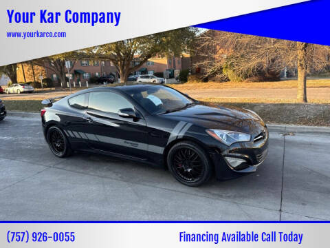 2015 Hyundai Genesis Coupe for sale at Your Kar Company in Norfolk VA