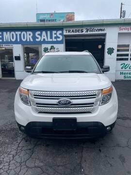 2013 Ford Explorer for sale at Village Motor Sales Llc in Buffalo NY