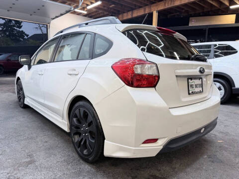 2012 Subaru Impreza 2.0i Sport Premium