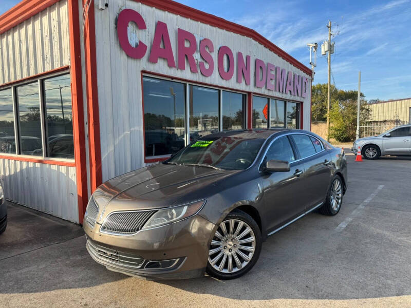 2015 Lincoln MKS for sale at Cars On Demand 3 in Pasadena TX