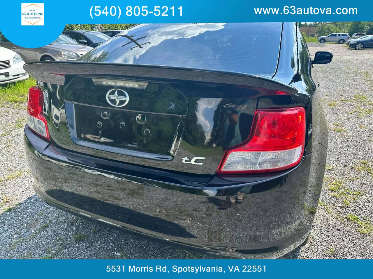 2012 Scion tC for sale at 63 Auto Inc in Spotsylvania, VA