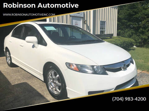 2011 Honda Civic for sale at Robinson Automotive in Albemarle NC