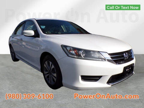2015 Honda Accord for sale at Power On Auto LLC in Monroe NC
