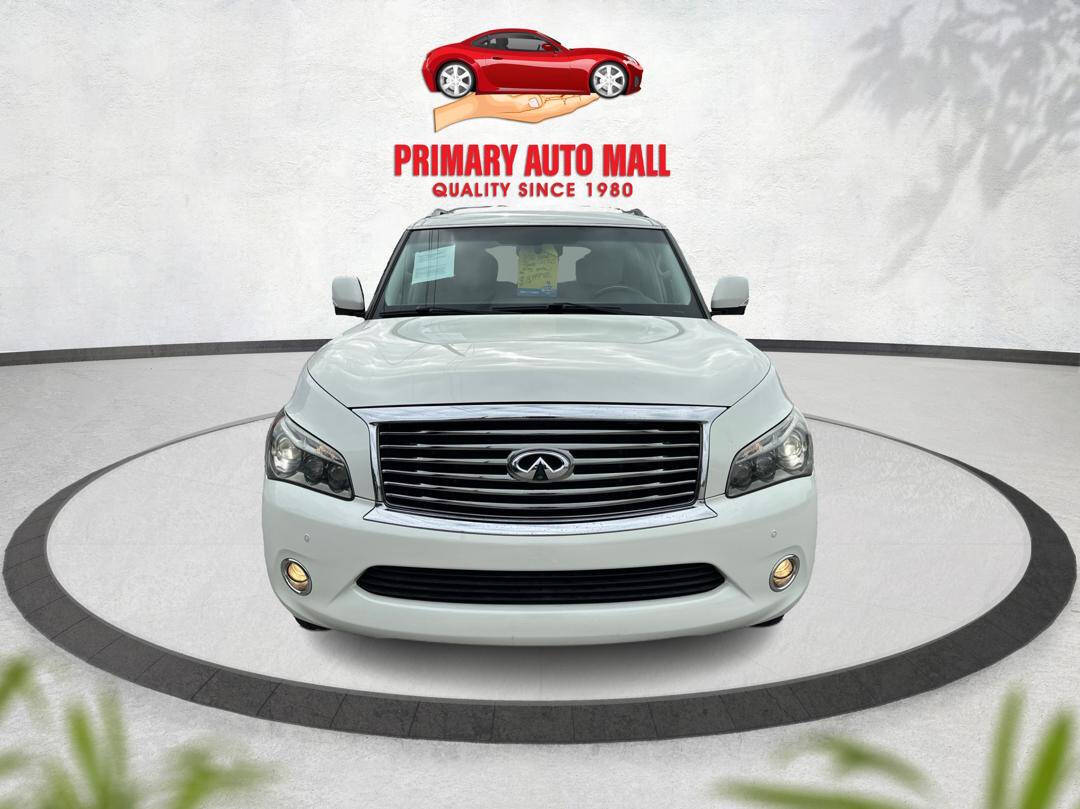 2012 INFINITI QX56 for sale at Primary Auto Mall in Fort Myers, FL