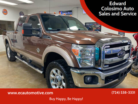 2012 Ford F-250 Super Duty for sale at Edward Colosimo Auto Sales and Service in Evans City PA