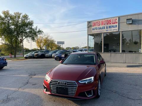 2019 Audi A4 for sale at United Motors LLC in Saint Francis WI