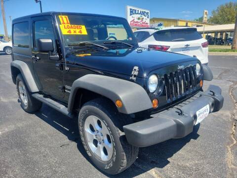 2011 Jeep Wrangler for sale at Holland's Auto Sales in Harrisonville MO