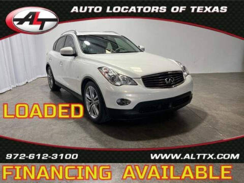 2015 Infiniti QX50 for sale at AUTO LOCATORS OF TEXAS in Plano TX