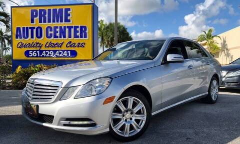 2013 Mercedes-Benz E-Class for sale at PRIME AUTO CENTER in Palm Springs FL