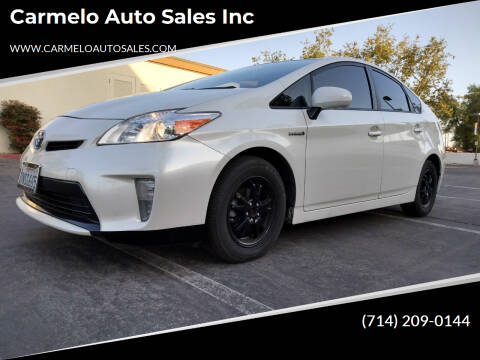 2015 Toyota Prius for sale at Carmelo Auto Sales Inc in Orange CA
