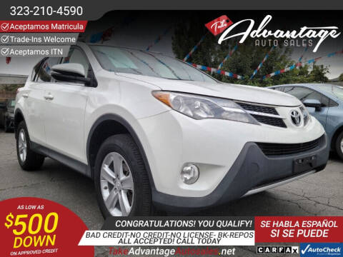 2014 Toyota RAV4 for sale at ADVANTAGE AUTO SALES INC in Bell CA