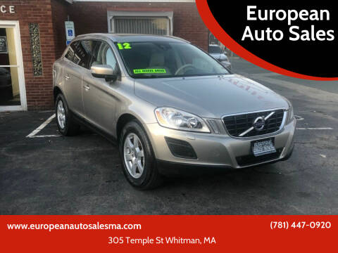 2012 Volvo XC60 for sale at European Auto Sales in Whitman MA