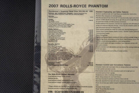 2007 Rolls-Royce Phantom