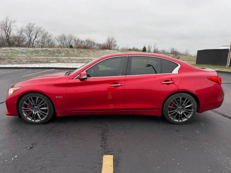 2017 Infiniti Q50 Red Sport 400