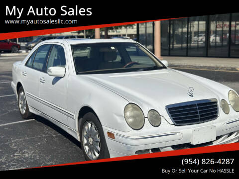 2000 Mercedes-Benz E-Class for sale at My Auto Sales in Margate FL