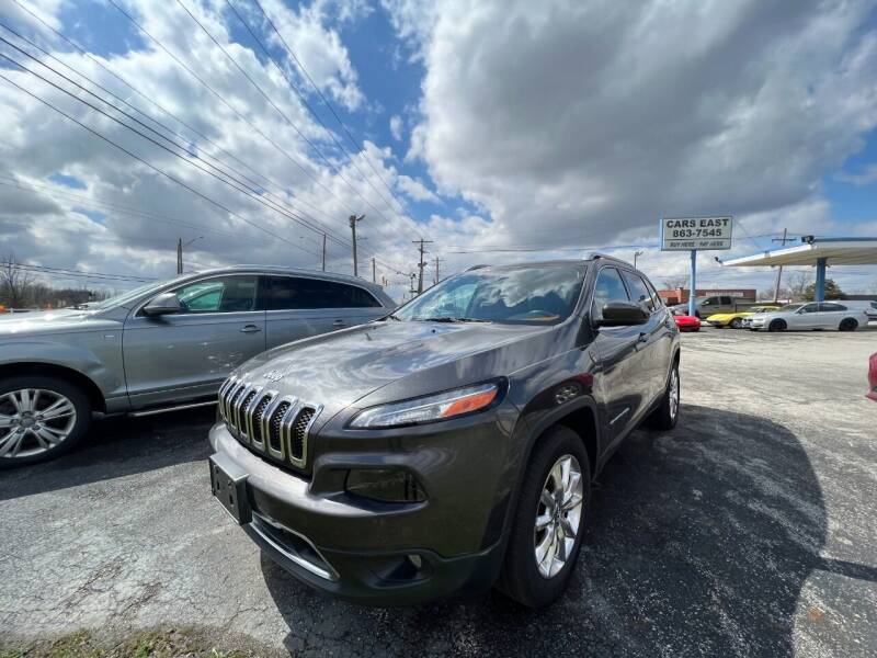 2015 Jeep Cherokee for sale at Cars East in Columbus OH
