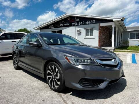 2018 Acura ILX for sale at One Vision Auto in Hollywood FL