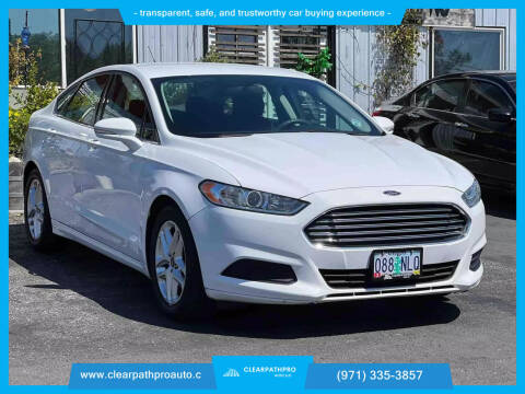 2016 Ford Fusion for sale at CLEARPATHPRO AUTO in Milwaukie OR