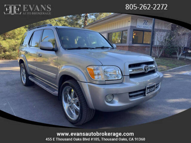 2005 Toyota Sequoia for sale at Evans Auto Brokerage & Sales in Thousand Oaks, CA