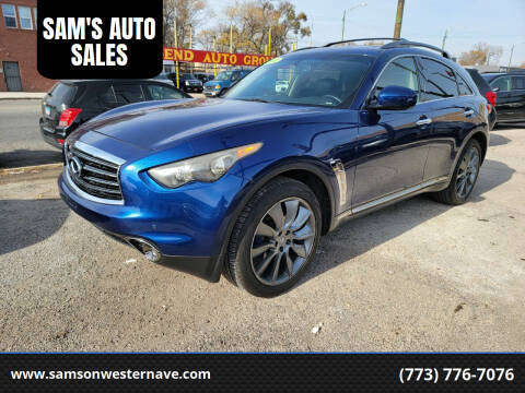 2012 Infiniti FX35 for sale at SAM'S AUTO SALES in Chicago IL