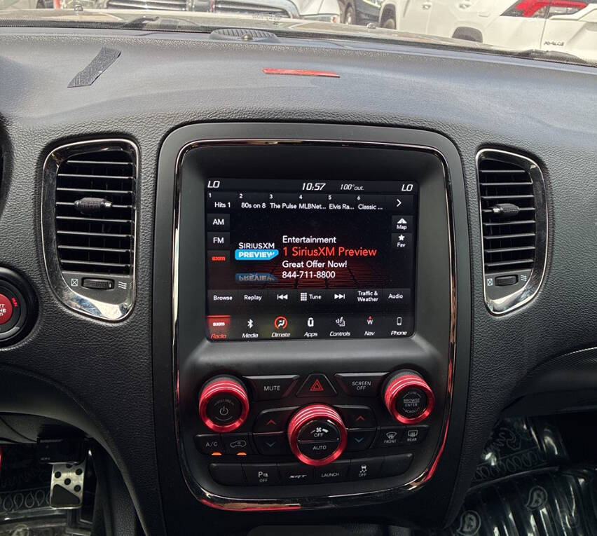 Black 2018 Dodge Durango SRT AWD SRT 4dr SUV 11