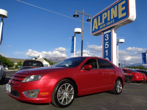 2011 Ford Fusion for sale at Alpine Auto Sales in Salt Lake City UT