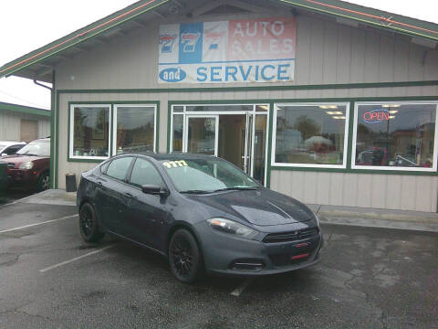 2014 Dodge Dart for sale at 777 Auto Sales and Service in Tacoma WA