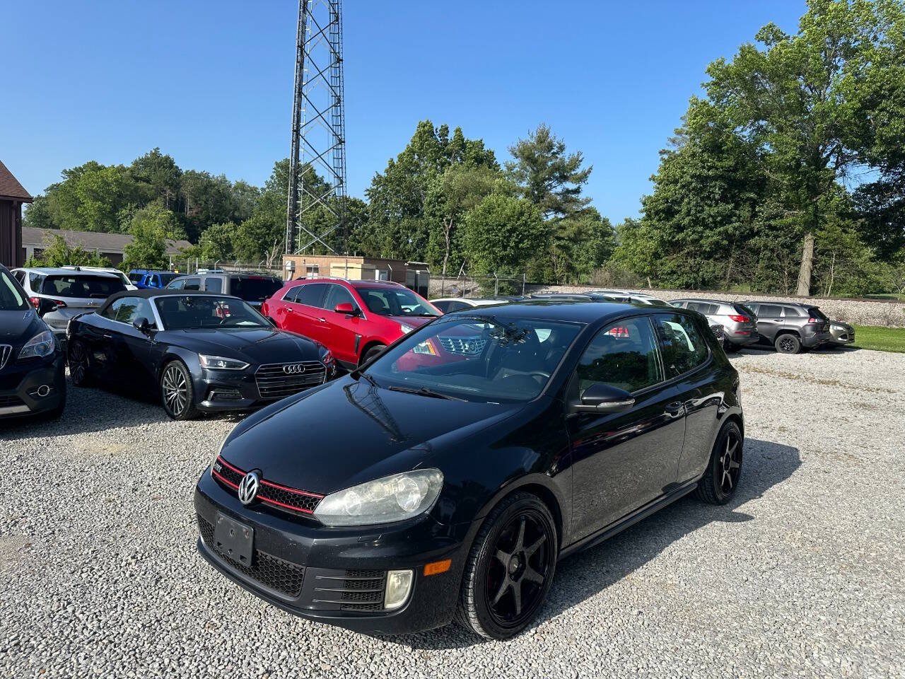 Black 2013 Volkswagen GTI Base Base 2dr Hatchback 6A 1