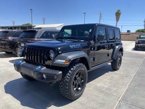 2023 Jeep Wrangler for sale at Auto Deals by Dan Powered by AutoHouse - Finn Chrysler Doge Jeep Ram in Blythe CA