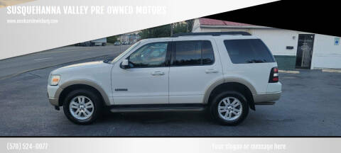 2008 Ford Explorer for sale at SUSQUEHANNA VALLEY PRE OWNED MOTORS in Lewisburg PA