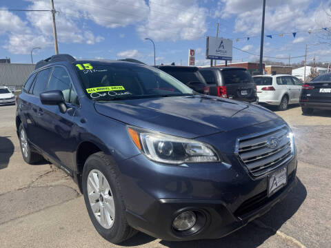 2015 Subaru Outback for sale at Apollo Auto Sales LLC in Sioux City IA