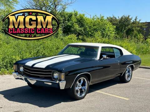 1972 Chevrolet Chevelle for sale at MGM CLASSIC CARS in Addison IL