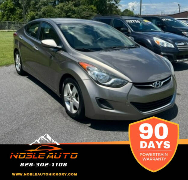 2013 Hyundai Elantra for sale at Noble Auto in Hickory NC