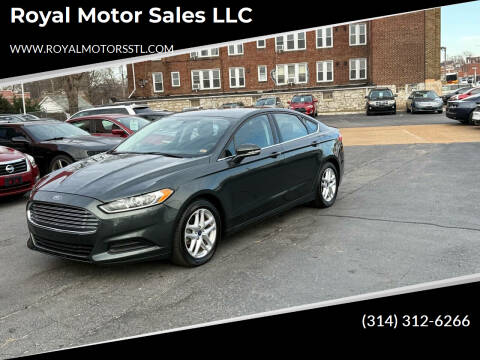 2015 Ford Fusion for sale at Royal Motor Sales LLC in Saint Louis MO