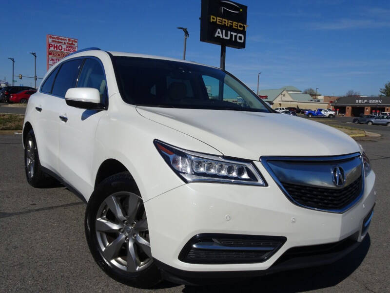 2016 Acura MDX for sale at Perfect Auto in Manassas VA