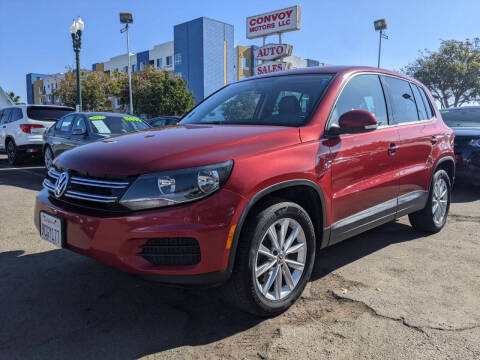 2014 Volkswagen Tiguan for sale at Convoy Motors LLC in National City CA