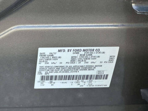 2017 Lincoln MKX Reserve