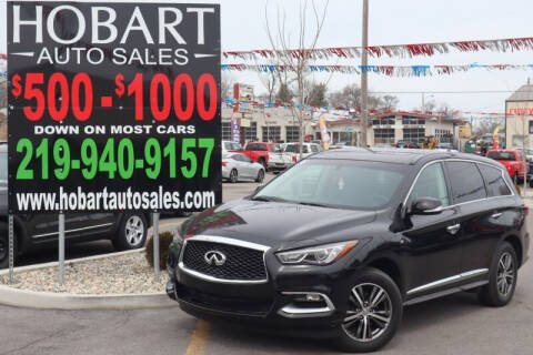 2016 Infiniti QX60 for sale at Hobart Auto Sales in Hobart IN