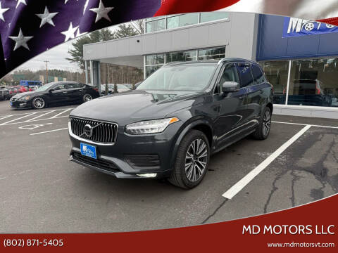 2021 Volvo XC90 for sale at MD Motors LLC in Williston VT