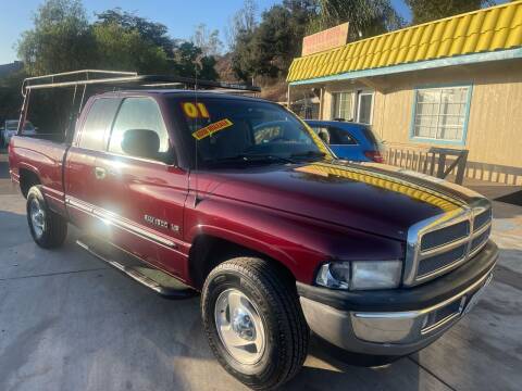 2001 Dodge Ram Pickup 1500 for sale at 1 NATION AUTO GROUP in Vista CA
