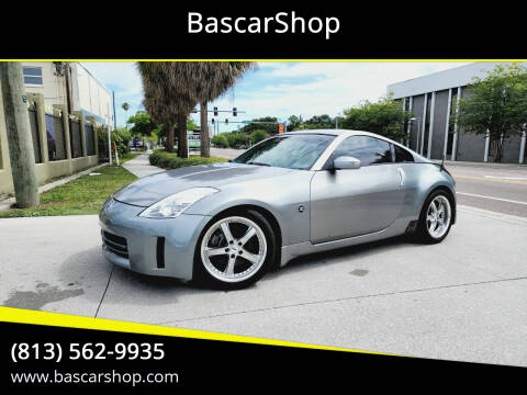 2006 Nissan 350Z for sale at BascarShop in Tampa FL