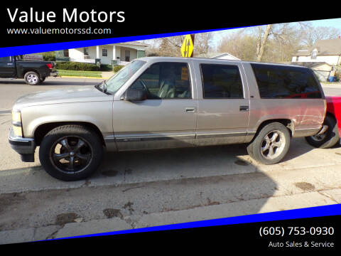 1999 Chevrolet Suburban for sale at Value Motors in Watertown SD