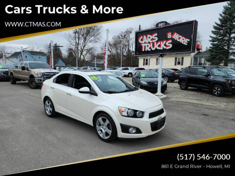 2015 Chevrolet Sonic for sale at Cars Trucks & More in Howell MI