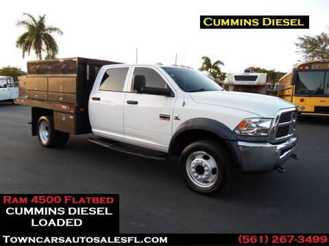 2012 RAM 4500 for sale at Town Cars Auto Sales in West Palm Beach FL